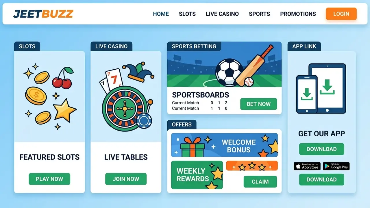 Jeetbuzz slot structure within the platform