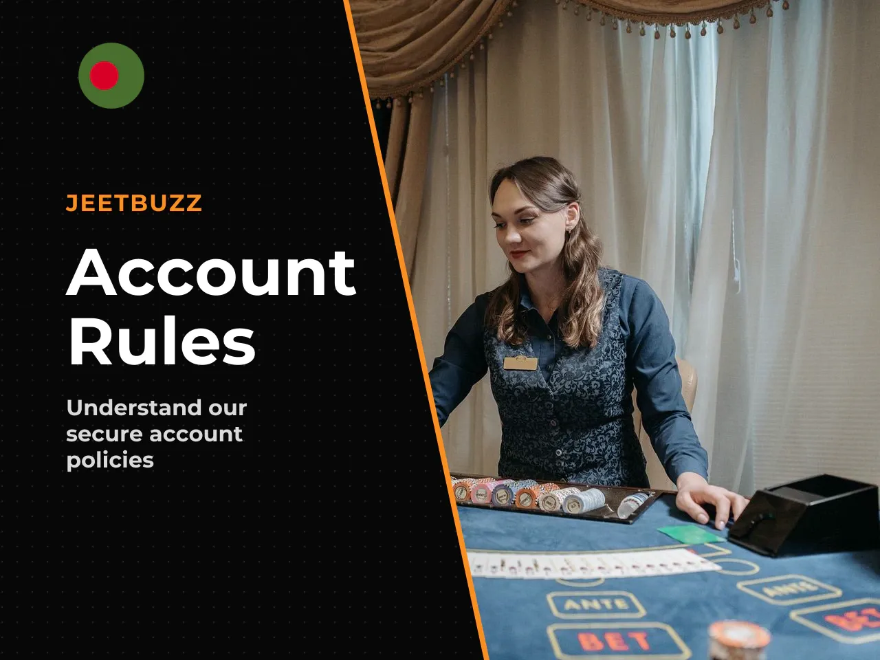 Terms, Security and Accurate Account Data. By completing the Jeetbuzz new account registration, you agree to core terms that are worth reading carefully — not just clicking through: