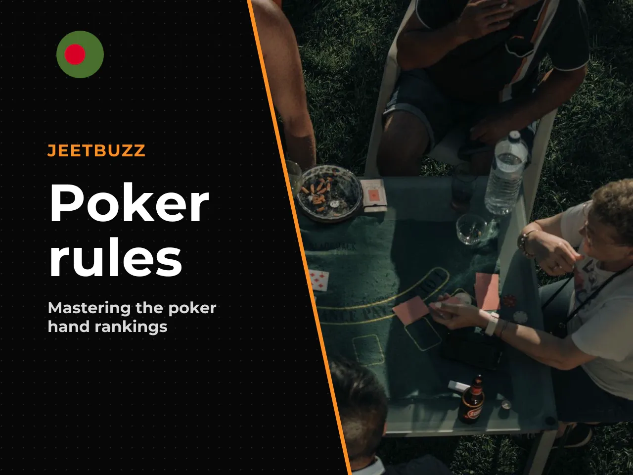 How the Best Hand Is Determined. When two or more players hold the same type of hand, the winner is determined by comparing the highest-ranking cards not part of the main combination — known as the **