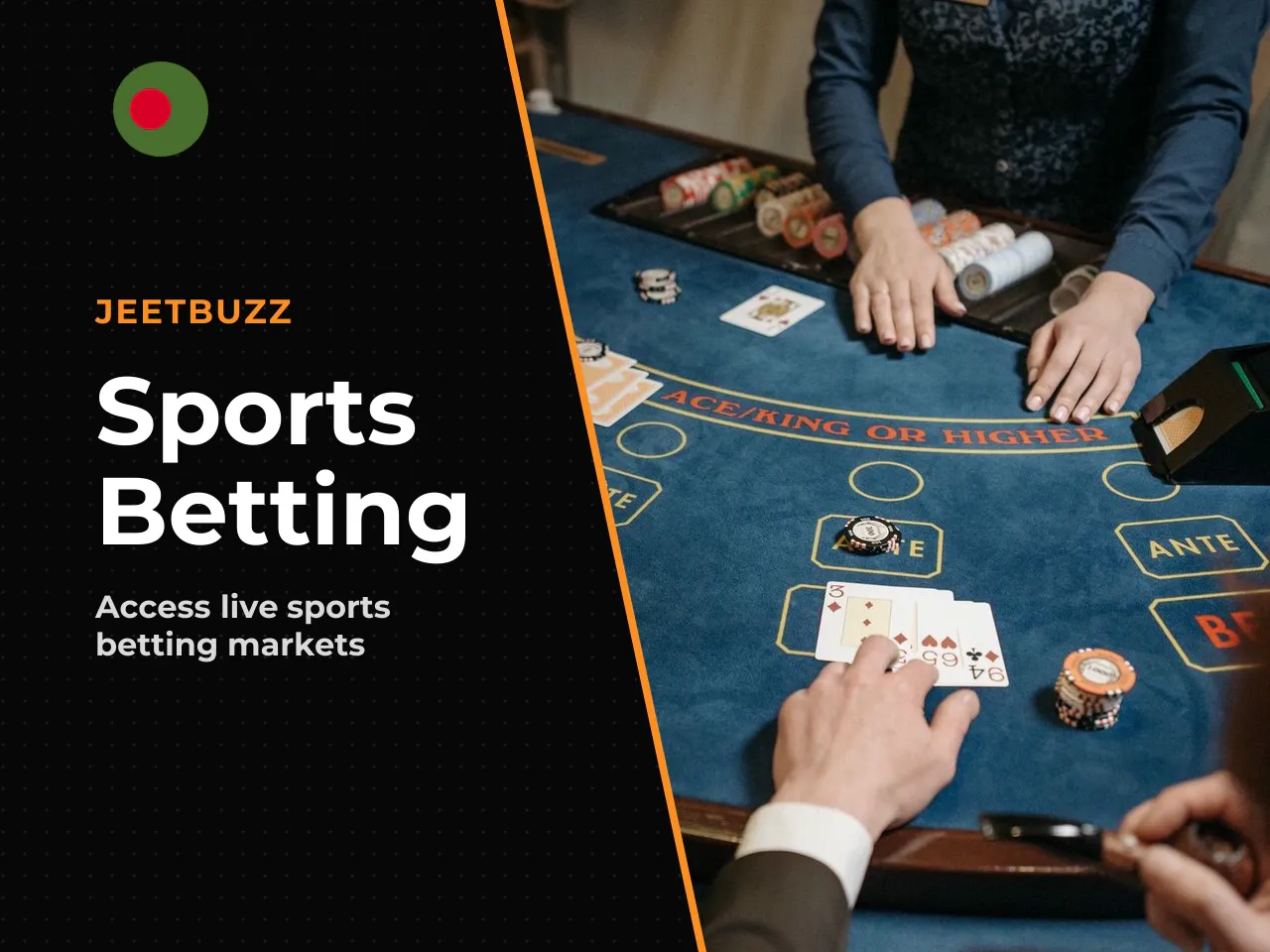 Sports and Live Betting Access for Registered Users. Jeetbuzz's sports section covers a wide range of disciplines, with particular depth in: