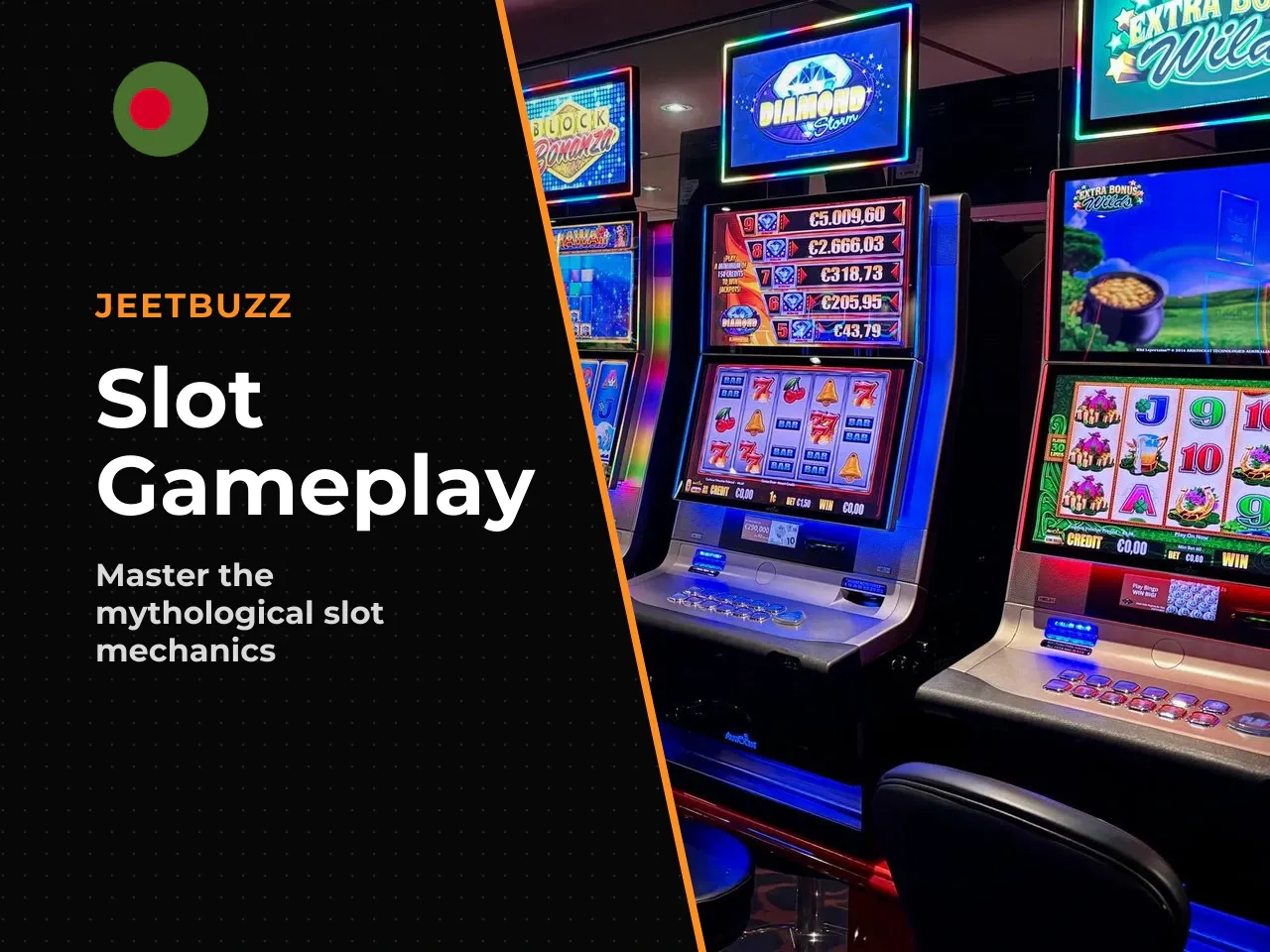 Reels, Symbols and How the Slot Game Plays. The 6×5 grid contains six columns and five rows without fixed paylines. Symbols consist of coloured gemstones (lower value) and mythological artefacts — cro