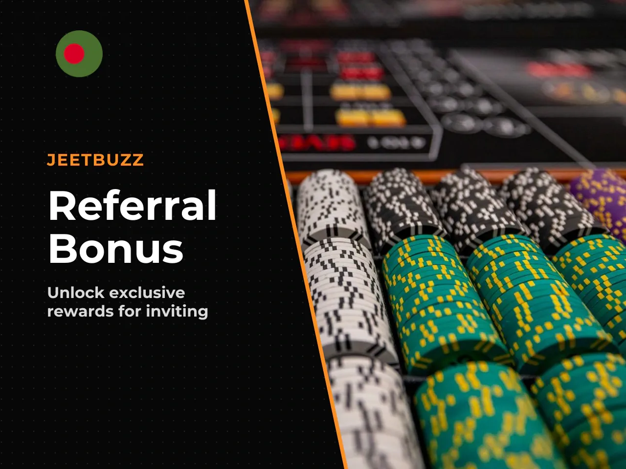 What Bonus Does a JeetBuzz Refer Code Give and What Affects the Reward?. The JeetBuzz referral programme operates on three reward levels. It is important to distinguish these from the welcome bonus (u