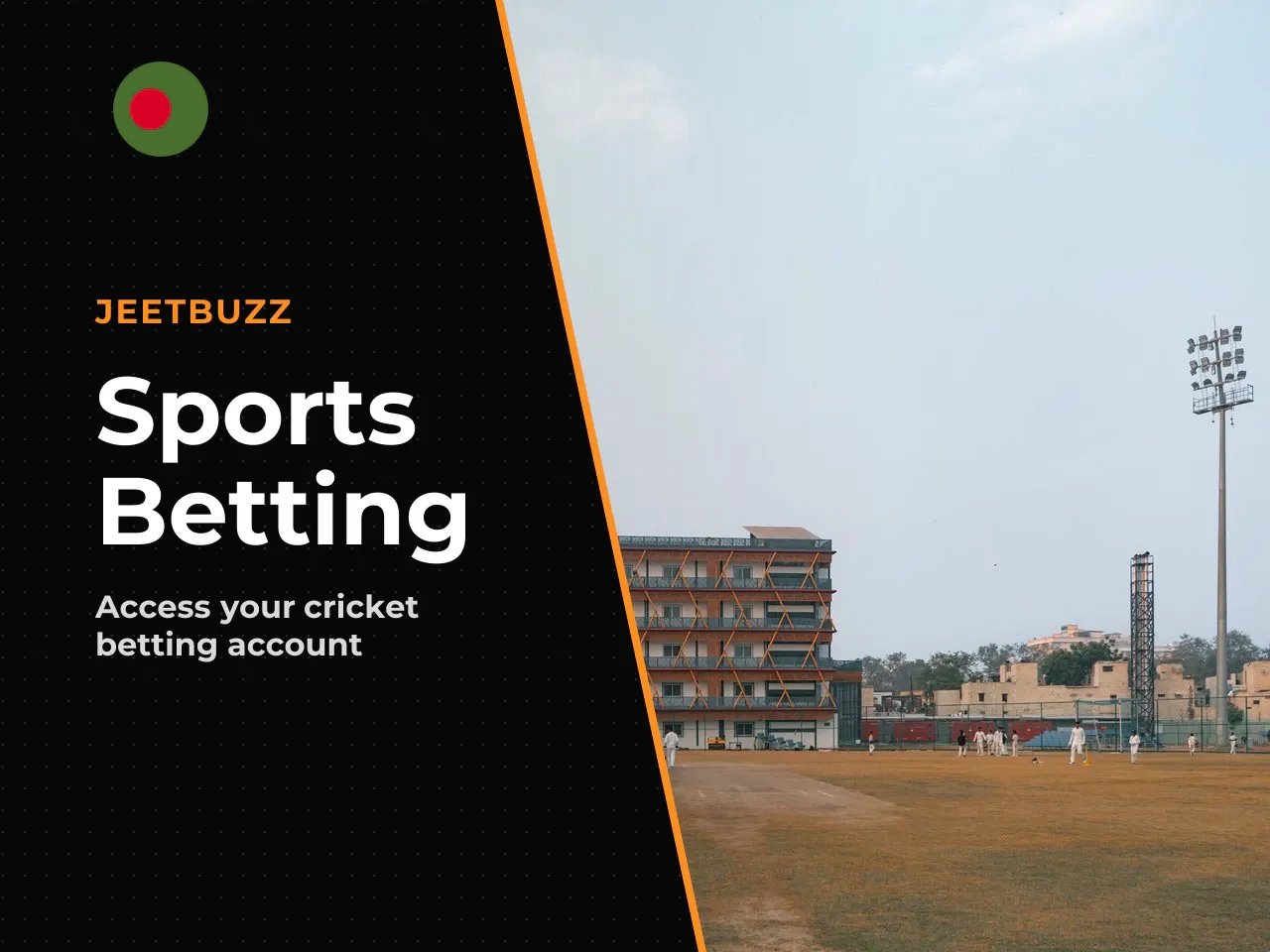 Sports Betting, Cricket, and Live Betting. After successfully logging in, the player gains access to the full sports betting suite. Cricket is the flagship discipline for the Bangladesh audience — no 