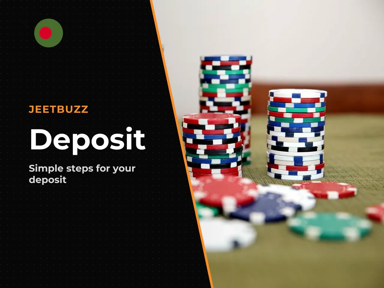 How to Make a First Deposit and Start Playing Jeetbuzz. To make a first top-up and begin playing, log in, navigate to the payment section, select your preferred method, make a first deposit of at leas