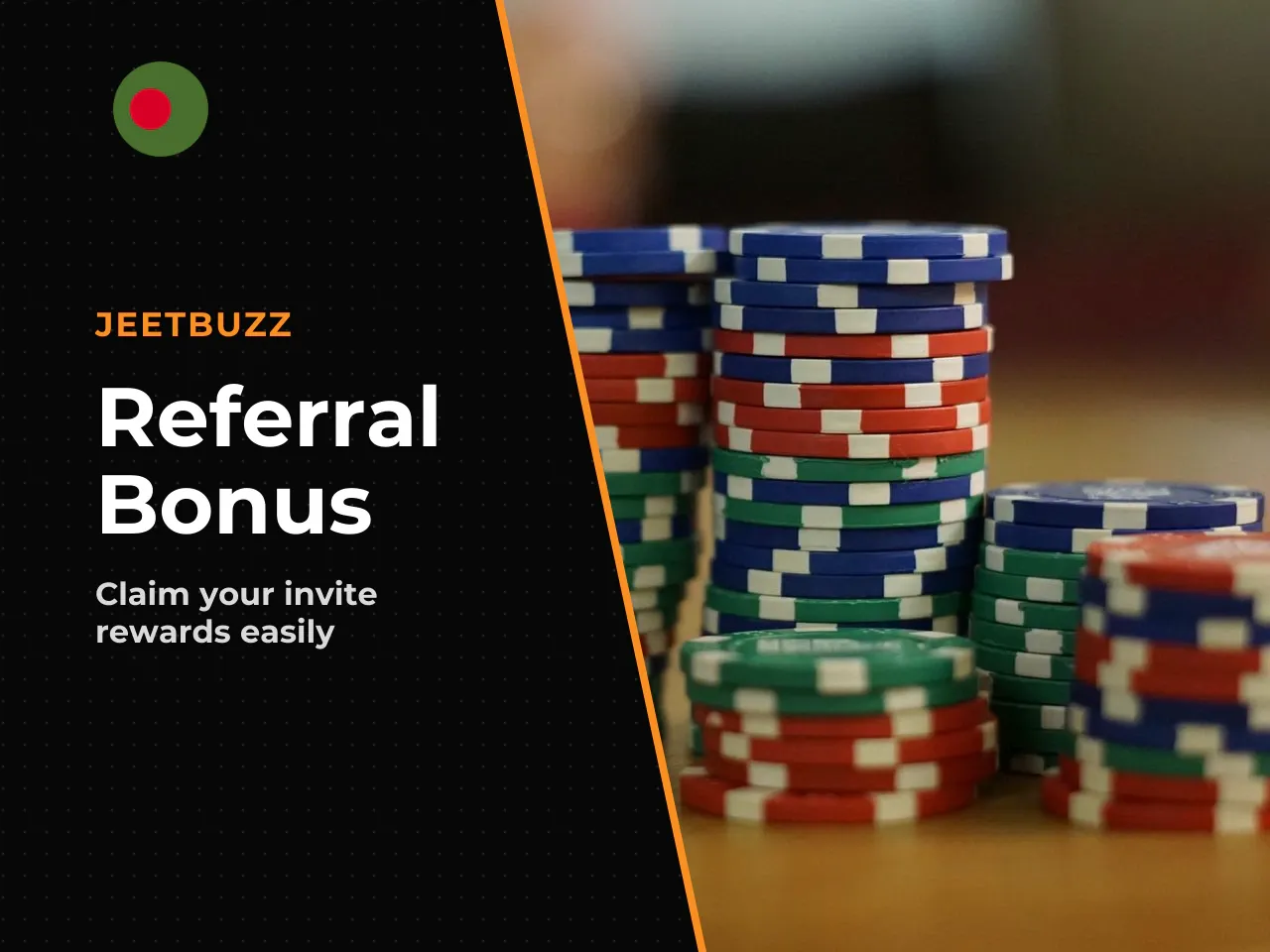 Conclusion: Is the JeetBuzz Refer Code Worth Using?. The JeetBuzz referral programme offers one of the lighter entry points among Bangladesh-facing betting platforms: ৳300 per friend with just 1× wage